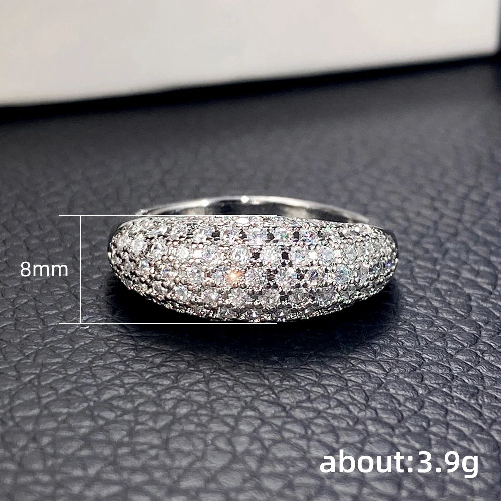 Temperament Cubic Zirconia Ring