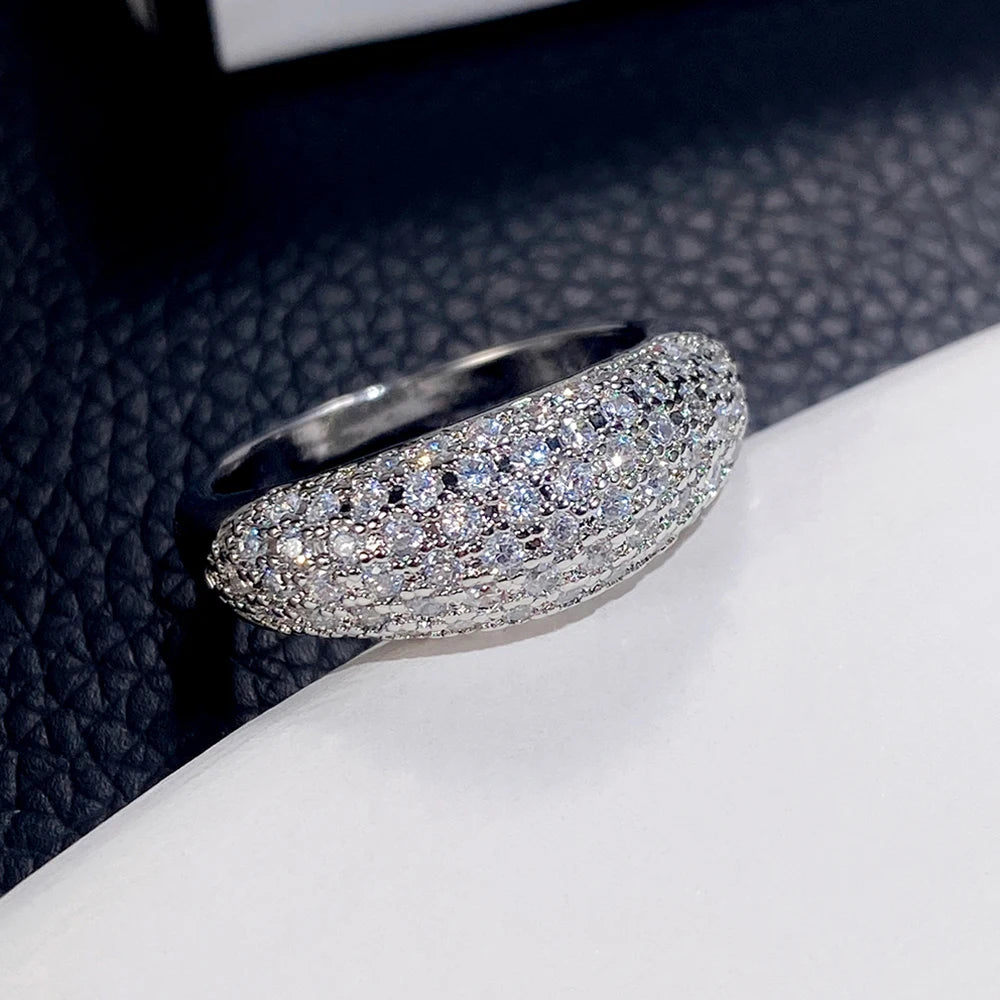 Temperament Cubic Zirconia Ring