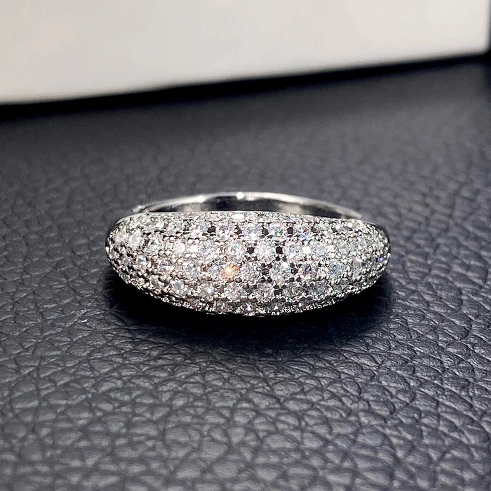 Temperament Cubic Zirconia Ring